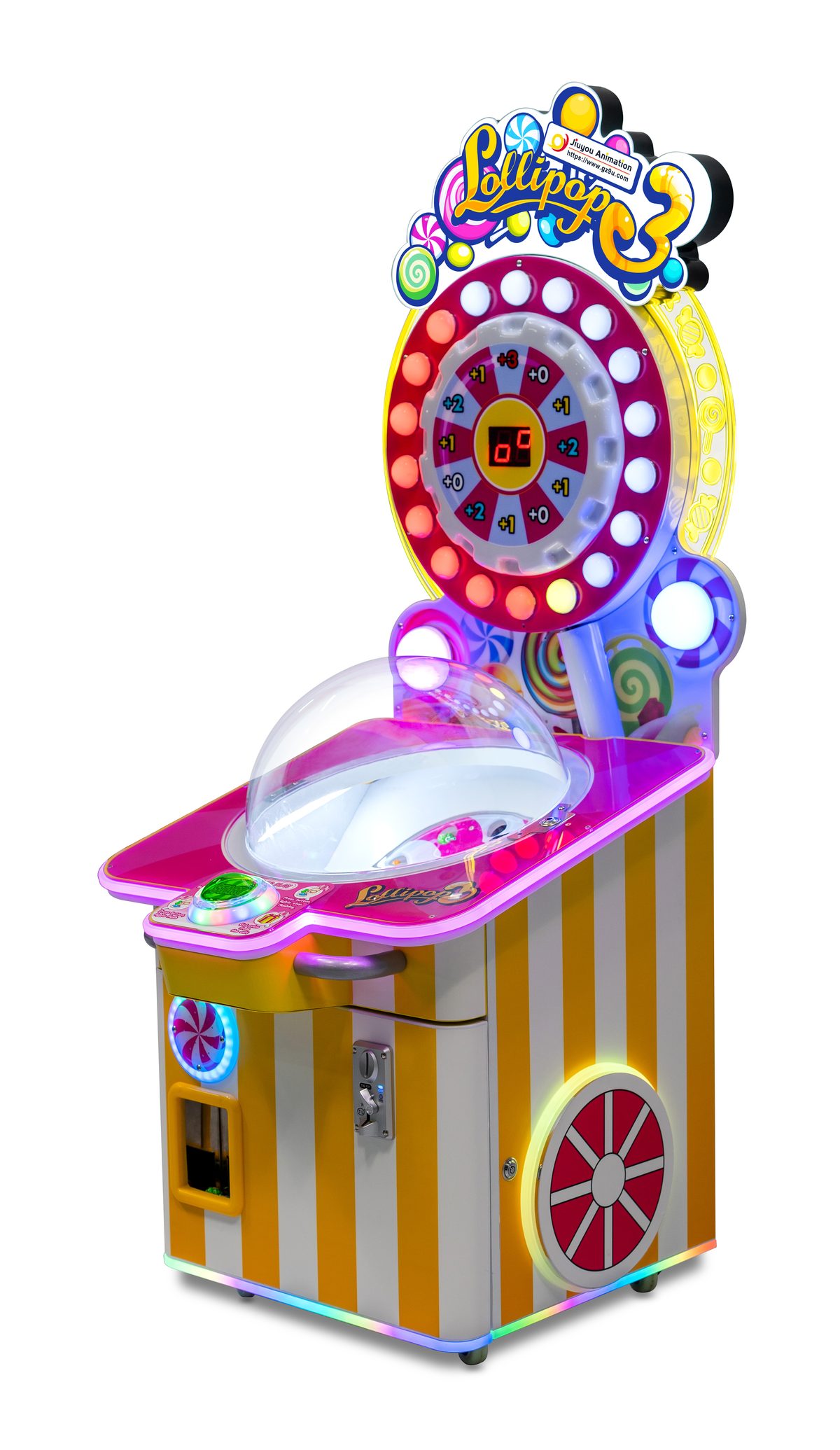 Lollipops 3 prize machine by Jiuyou Animation