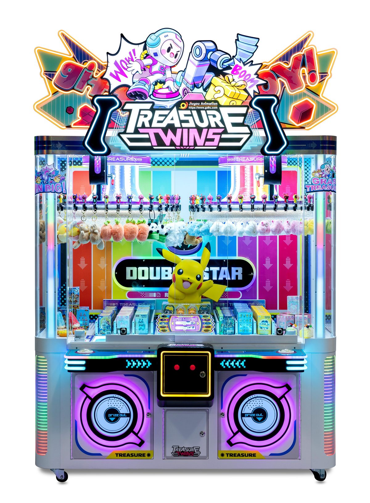 Treasure Twins prize machine by Jiuyou Animation