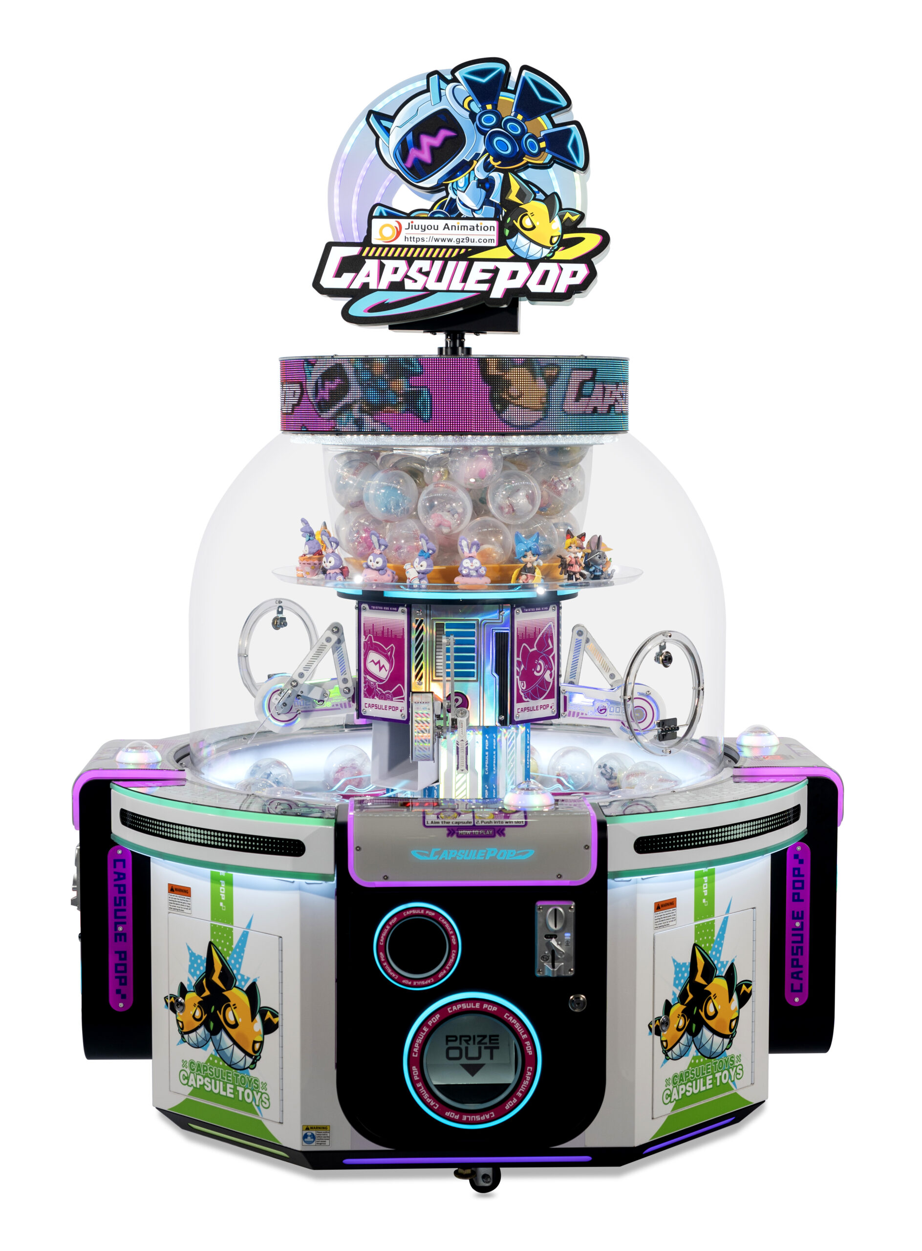 Capsule Pop capsule game by Jiuyou Animation