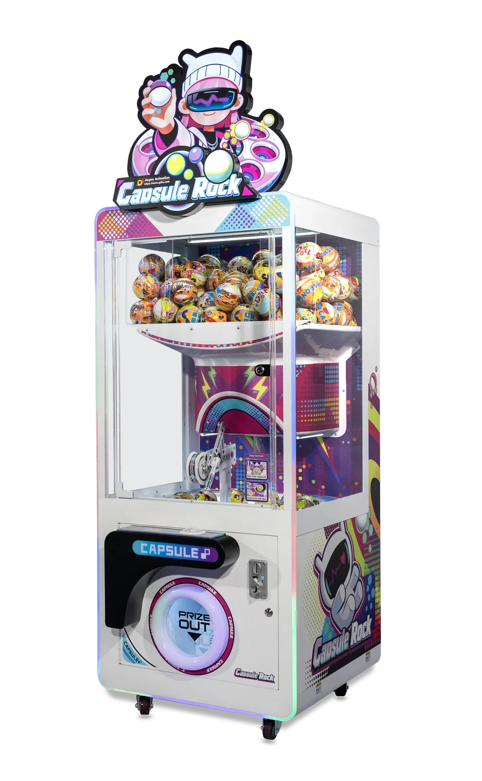 Capsule Rock capsule game by Jiuyou Animation