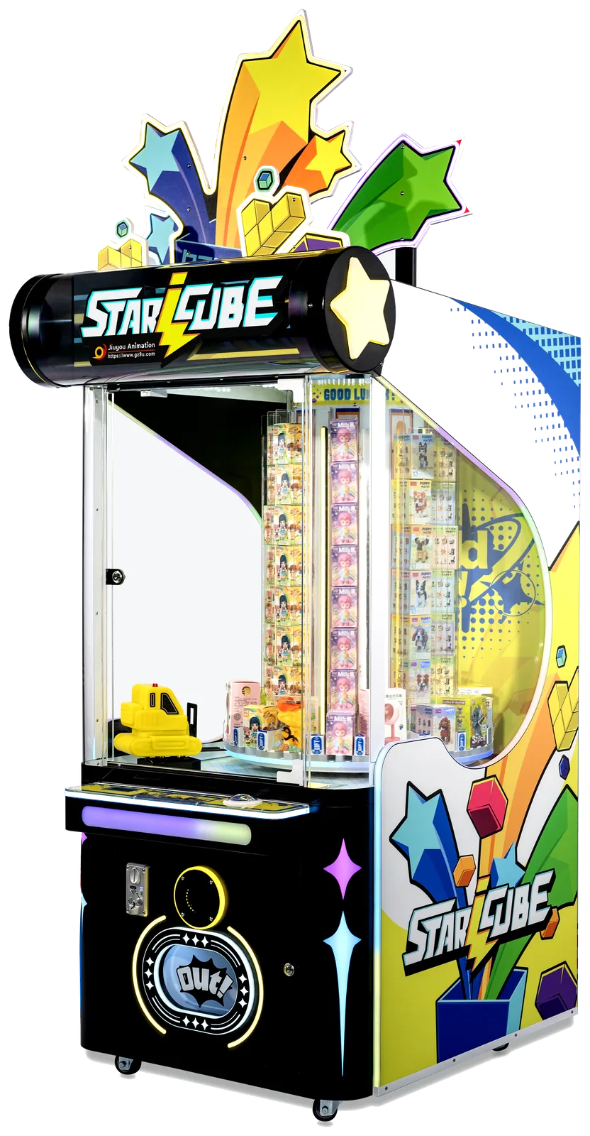 Star Cube prize machine by Jiuyou Animation